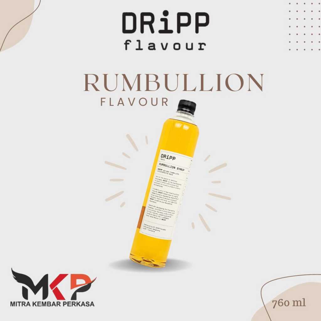 

DRiPP RUMBULLION SYRUP - Gourmet Syrup-