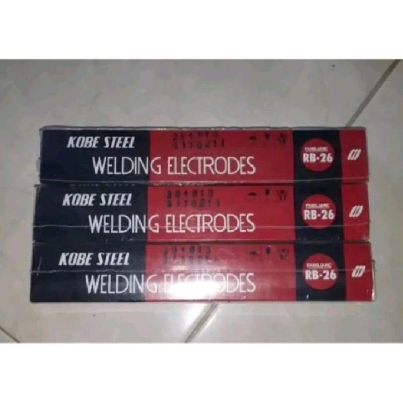 Kawat las Kobe Kobe steel welding electrodes RB-26 4.0mm  5kg