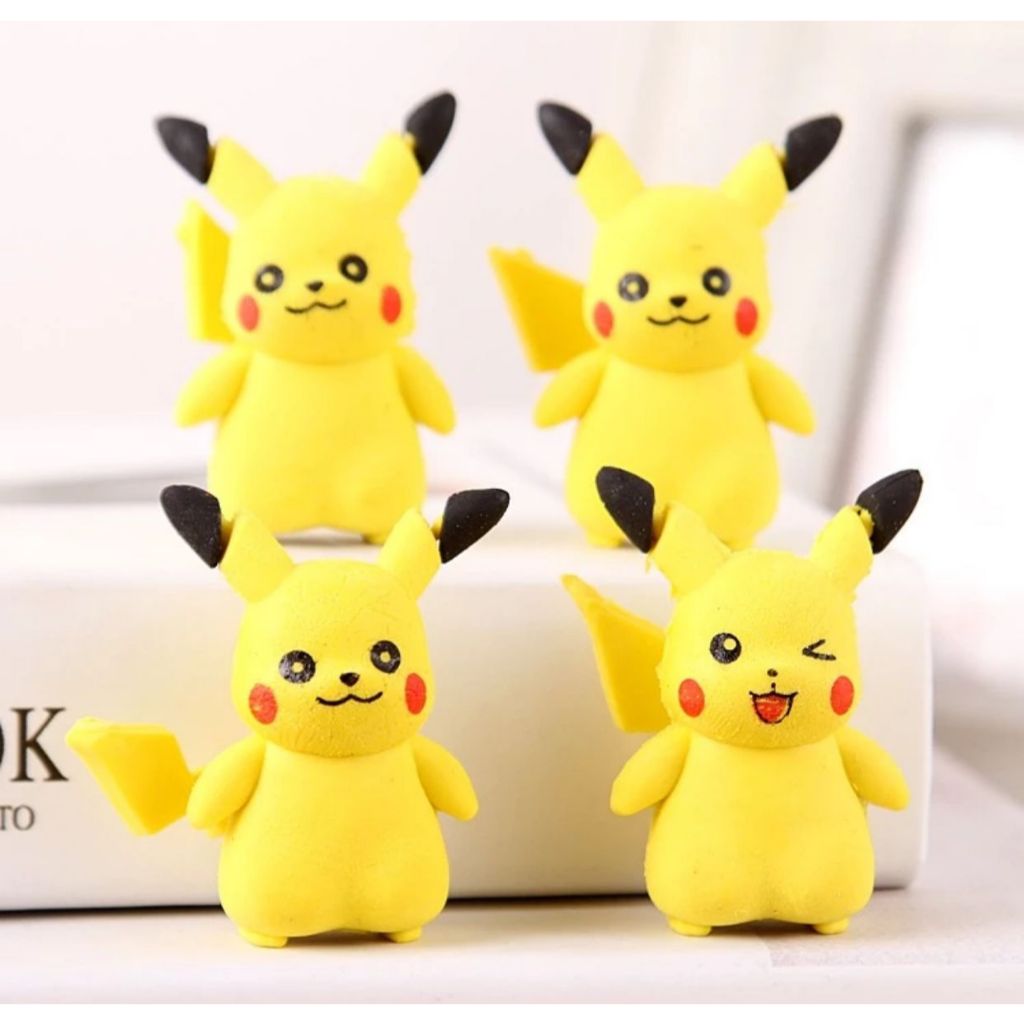 

R&M TOYS Penghapus Karakter PIKACHU / Pokeball Penghapus Anak Lucu / Penghapus Anak Pokemon