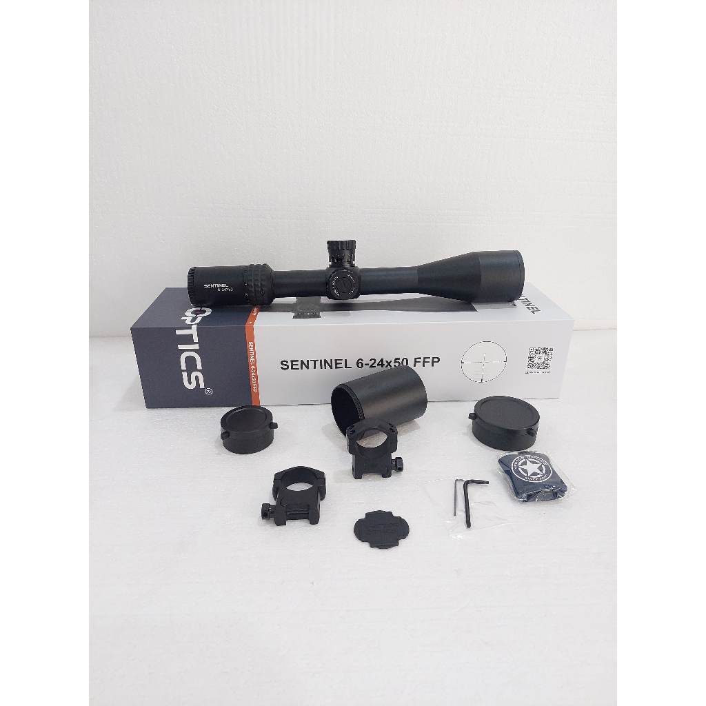 vector Sentinel 6-24x50 FFP zero stop baru