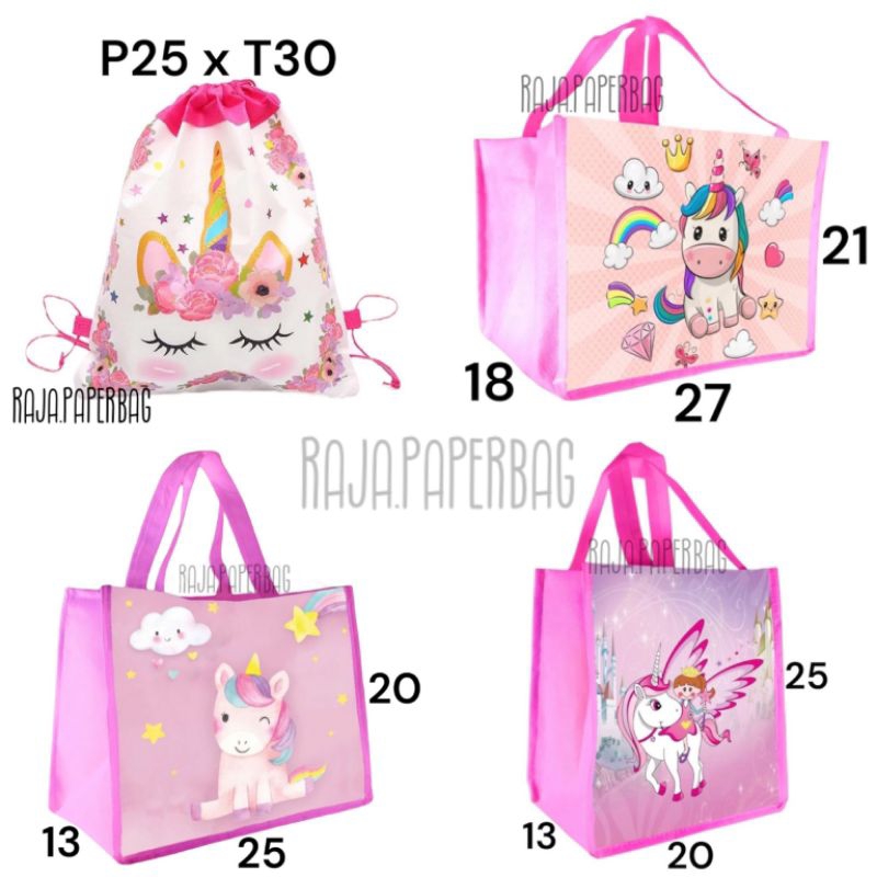 

tas ultah anak goodie bag souvenir hampers ulang tahun anak unicorn