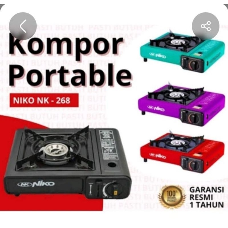 Kompor portable NIKO