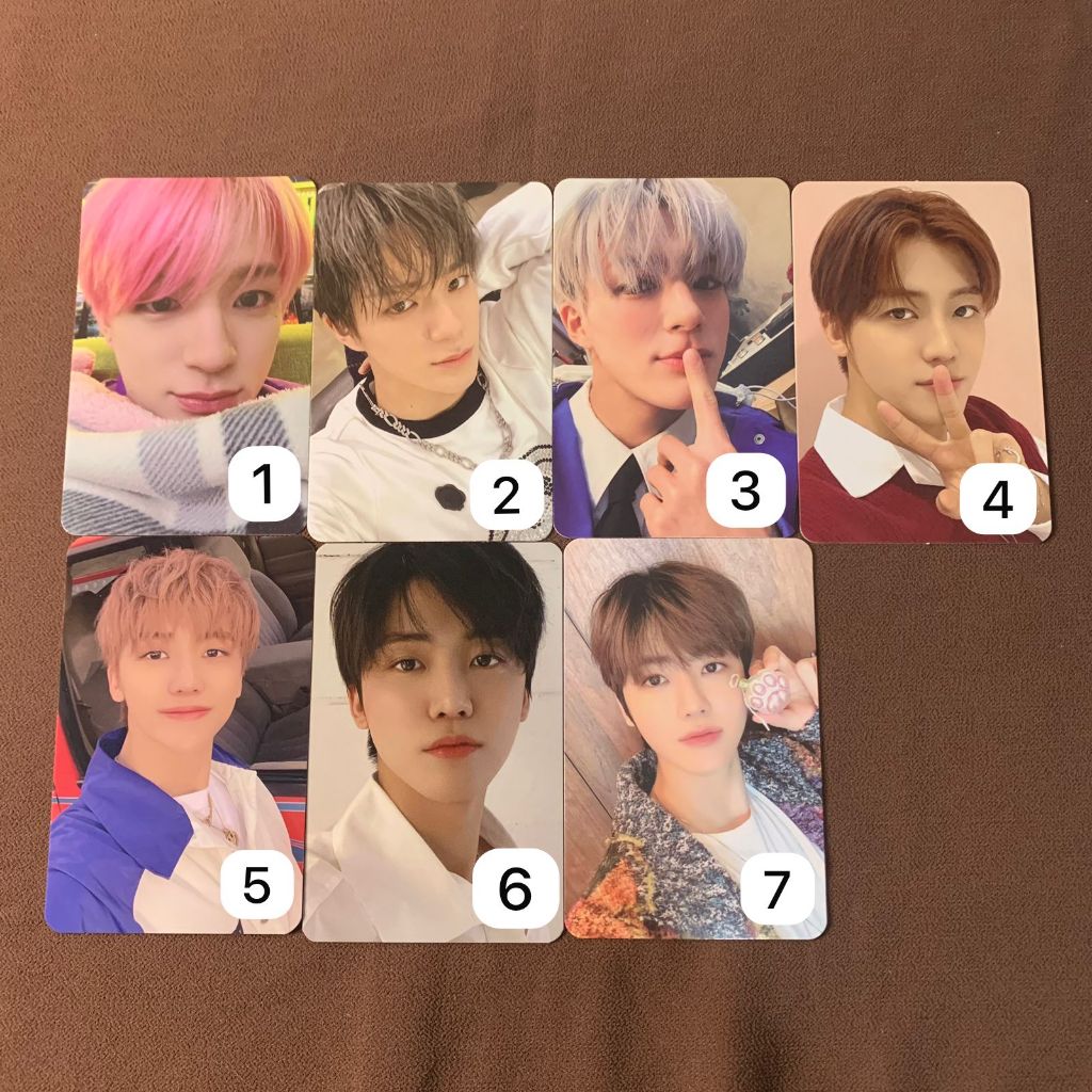 Photocard Official Lee Jeno Na Jaemin