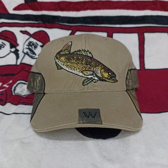 Walleye Fishing Baseball Cap Embroidered for People who Love to Fish for Walleye Pike