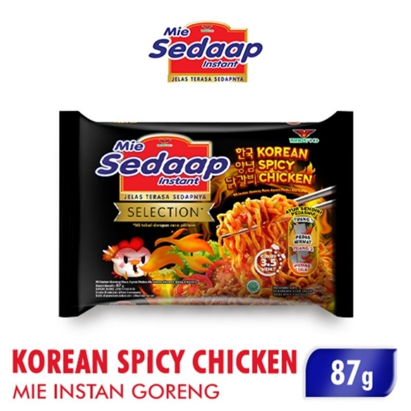 

Sedaap Mie Instant Korean Spicy Chicken 87 gr