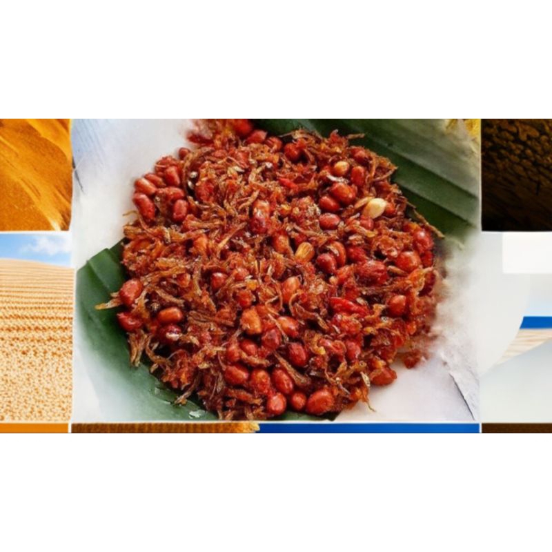 

Balado teri kacang 200 gr