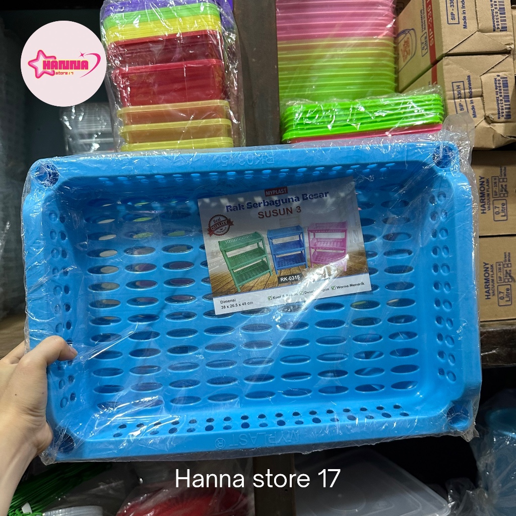 RAK SERBAGUNA MYPLAST SUSUN 3/RAK SERBAGUNA SUSUN 3/RAK SUSUN 3