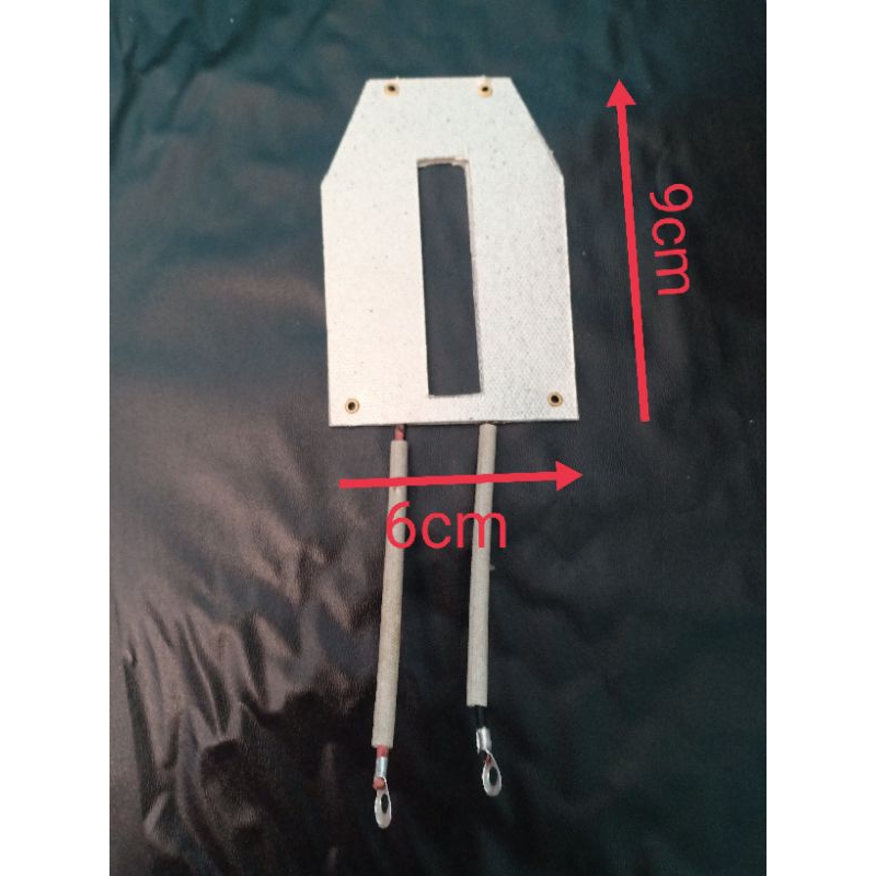 elemen pemanas setrika mini.