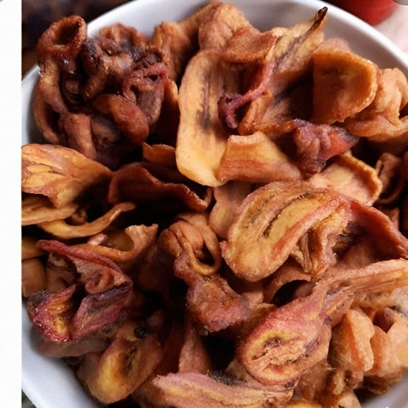 

keripik pisang sale kering packing aman dus dan bubble