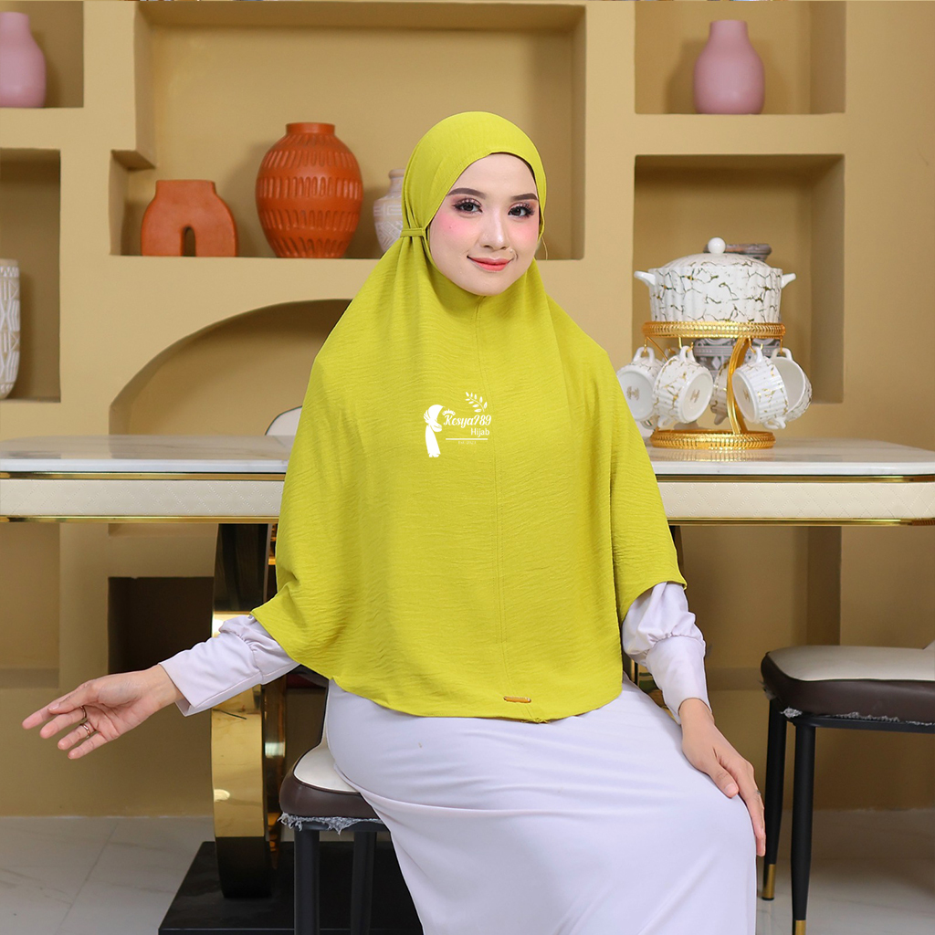 KeenaraStore - HIJAB PET  CRINKLE  TALI/JILBAB/KERUDUNG JUMBO CRINKLE NON PET XL  TALI