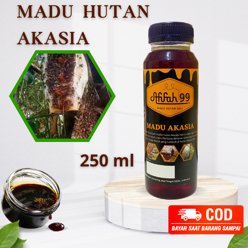 

Madu Hutan Akasia Afifah 99 (250 ml) Madu Hutan Asli Murni