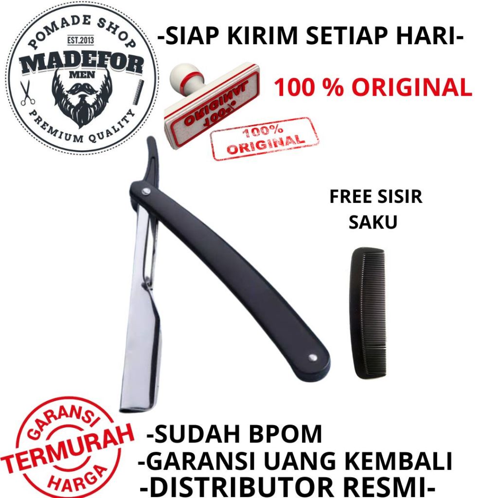 RAZOR PISAU CUKUR ISI ULANG RAZOR PISAU BARBER PISAU CUKUR ISI ULANG GAGANG SILET KERIKAN SHAVING BA