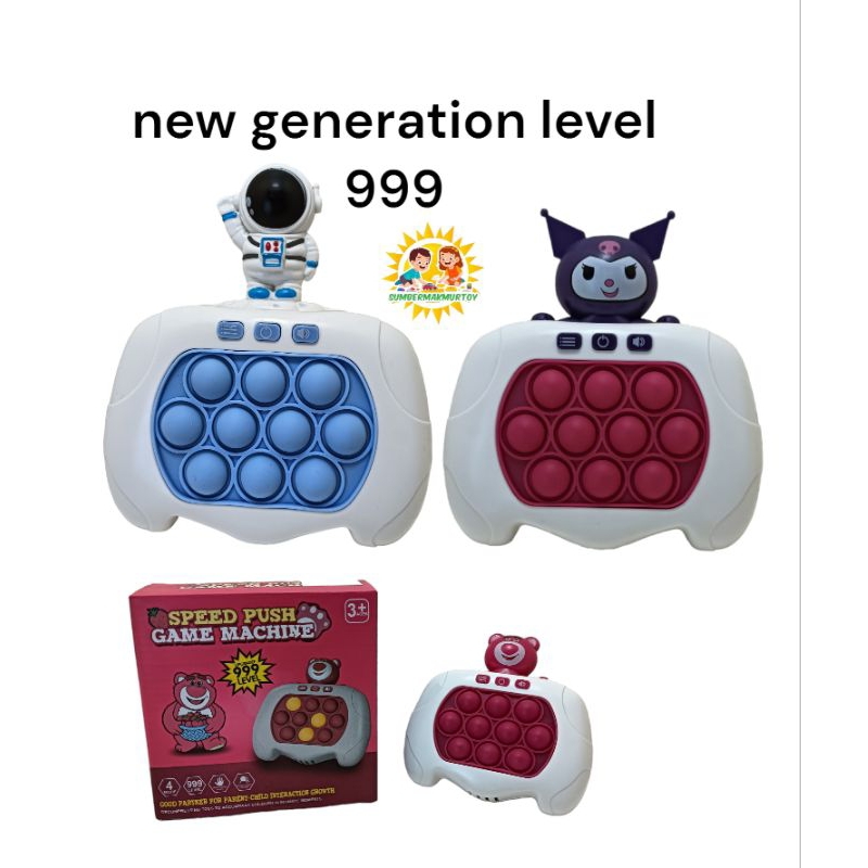 Mainan Viral Game pop it elektrik level 999 generasi terbaru