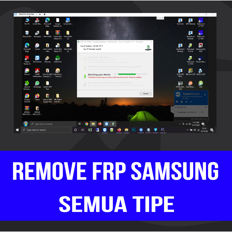 FRP SAMSUNG SUPPORT SEMUA TIPE