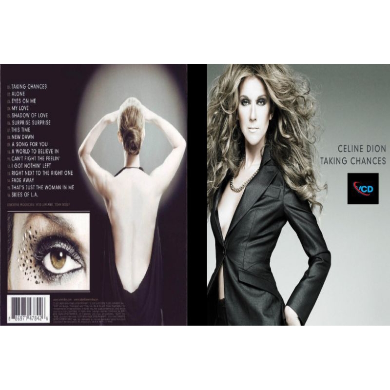 vcd celine dion taking chances 2007