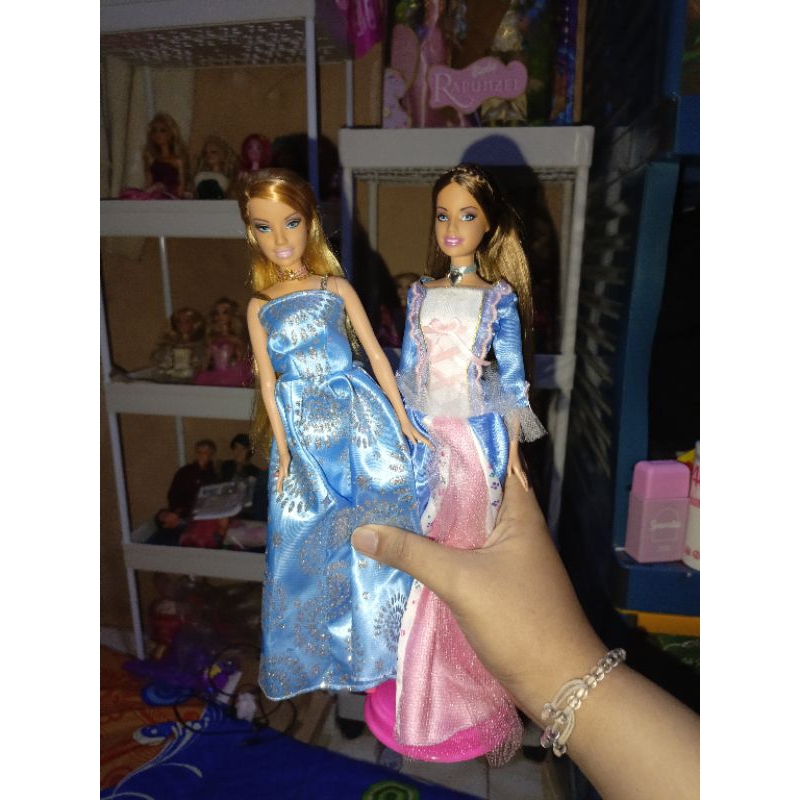 Barbie Movie princess and the pauper annelise & erika playline preloved