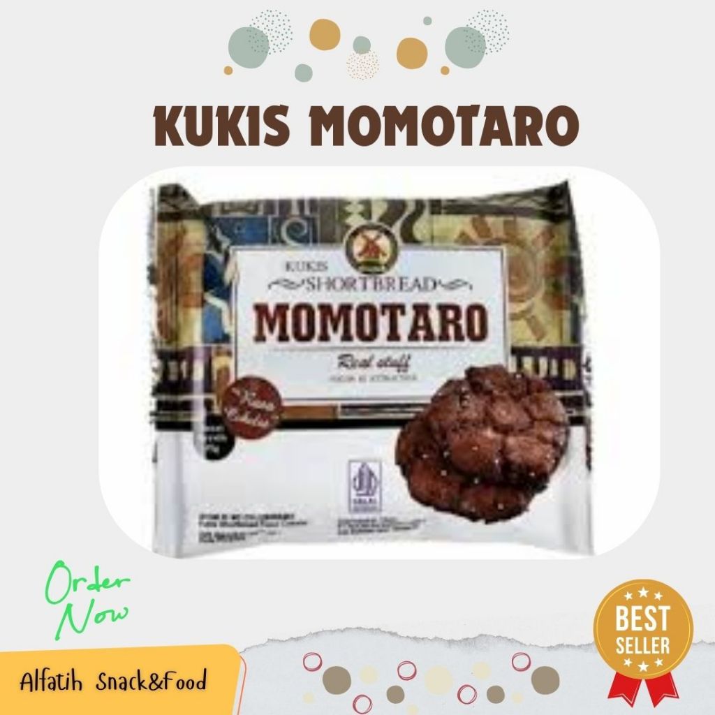 

Kukis AOKA Momotaro Rasa Original Coklat 1 Pcs