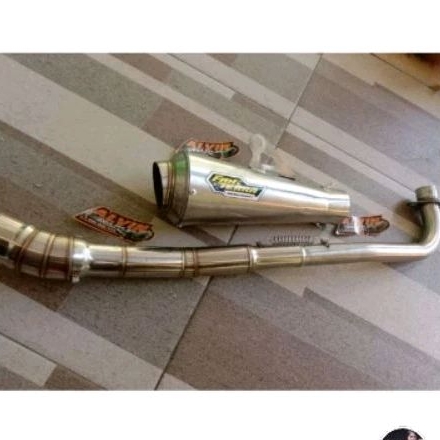 knalpot racing fantera fanterra kompetisi pnp all bebek Jupiter Z1 Vega r Supra x Astrea grand karis