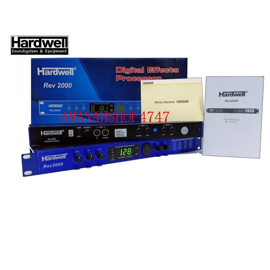 Efek Vokal HARDWELL Rev2000 / Rev 2000 Effect Vocal Rev 2000 Original