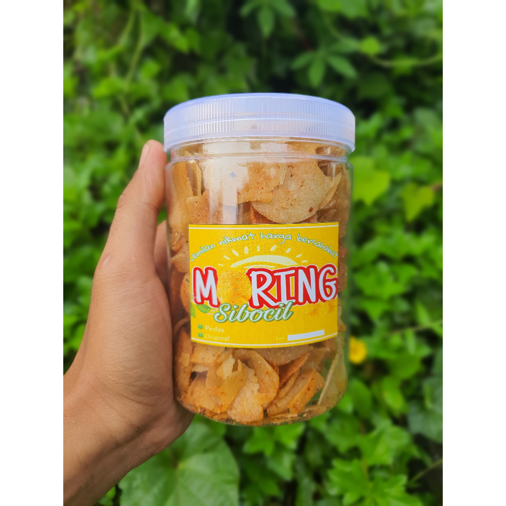 

Keripik Pedas Daun Jeruk Moring SIBOCIL 250 gr/Snack/Cemilan/Citruk/moring garut/molring/basreng