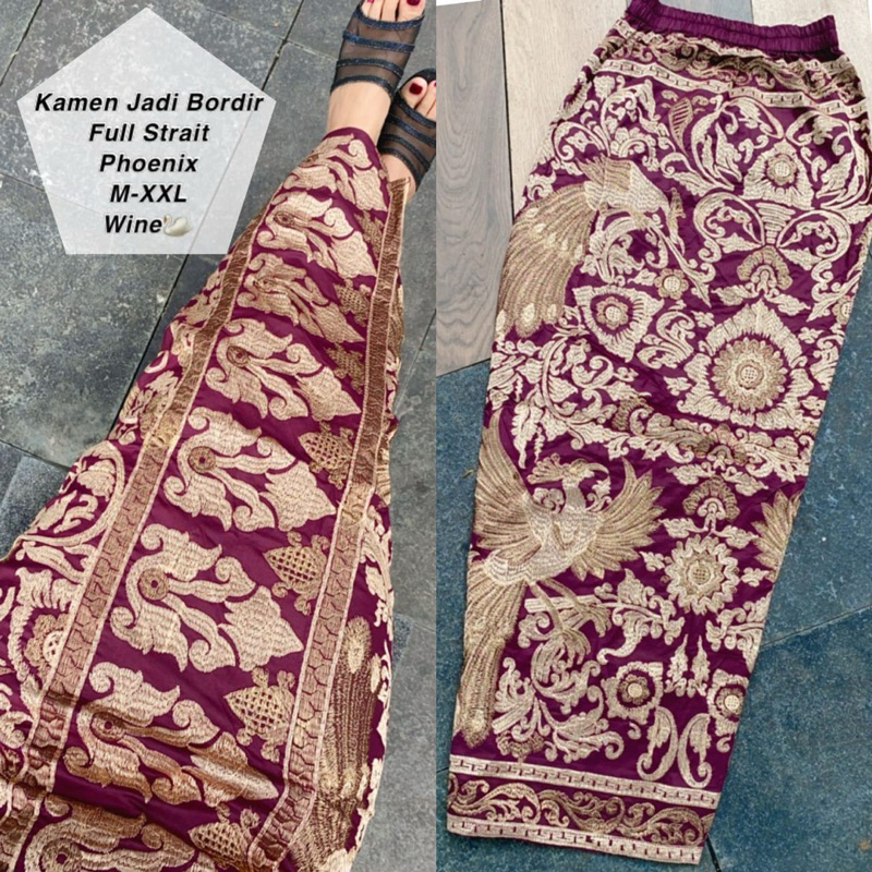 KAMEN JADI PHOENIX GOLD | KAMEN BORDIR | STRAIT | BAWAHAN