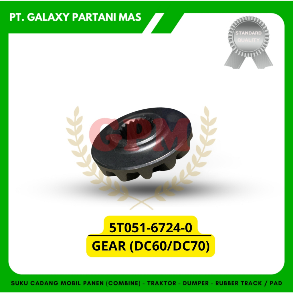 GEAR (DC60/DC70) / GEAR NANAS ULIR DEPAN DC-60, DC-70 / 5T051-6724-0