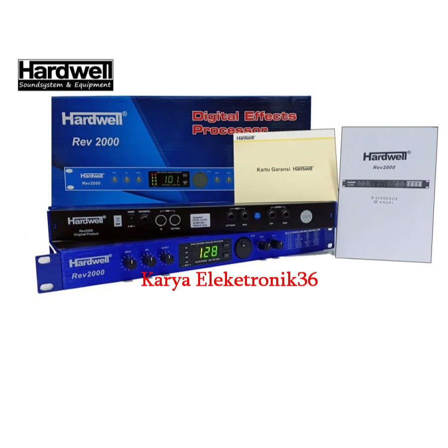 Efek Vokal HARDWELL Rev2000 / Rev 2000 Effect Vocal Rev 2000 Original