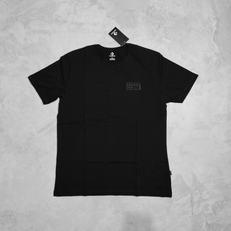 T-Shirt Converse Cons Original - Hitam ( RESMI PT MAP. ACTIVE)