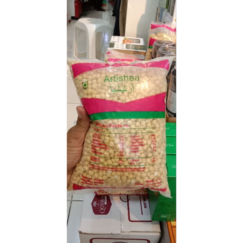 

Kacang Arab Artishea 1 Kg - Original Roasted Chickpea Hummus