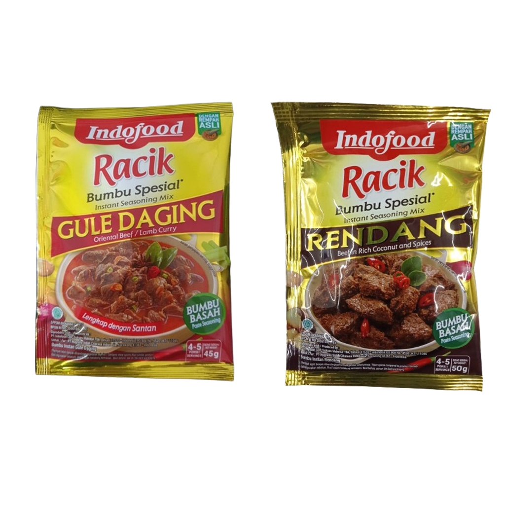 

Indofood Racik Bumbu 45gr/Bumbu Jadi