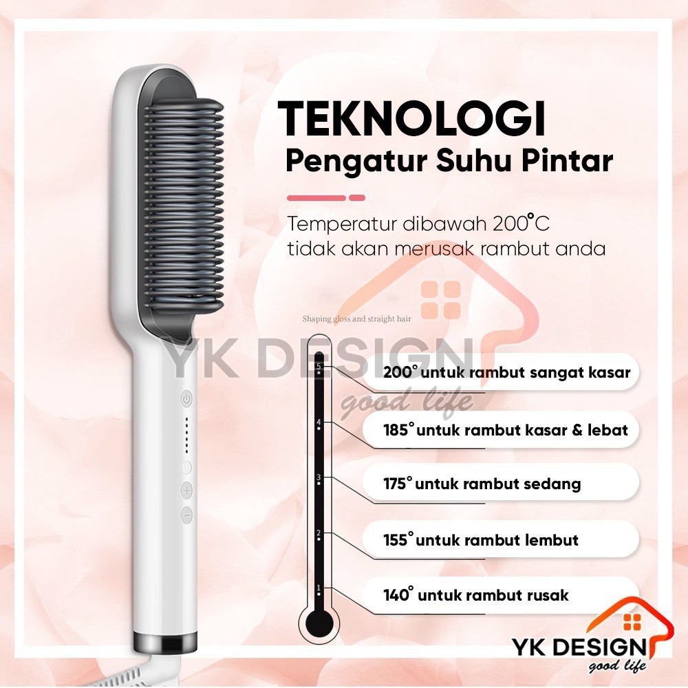 CATOK SISIR PELURUS RAMBUT YK DESIGN