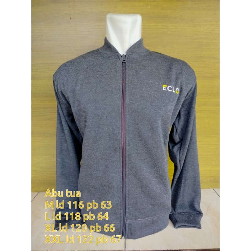 Jaket Ziper Eclo