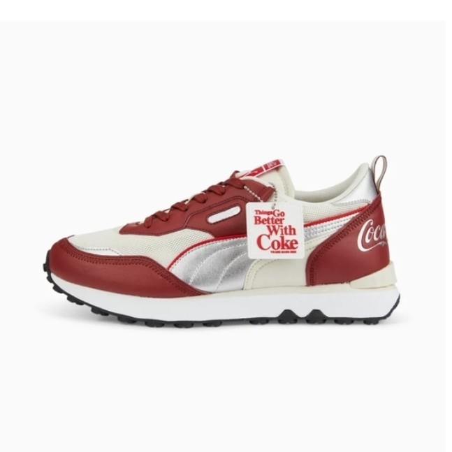 Sepatu Casual PUMA RIDER FV COCA COLA INTENSE RED 387023 01