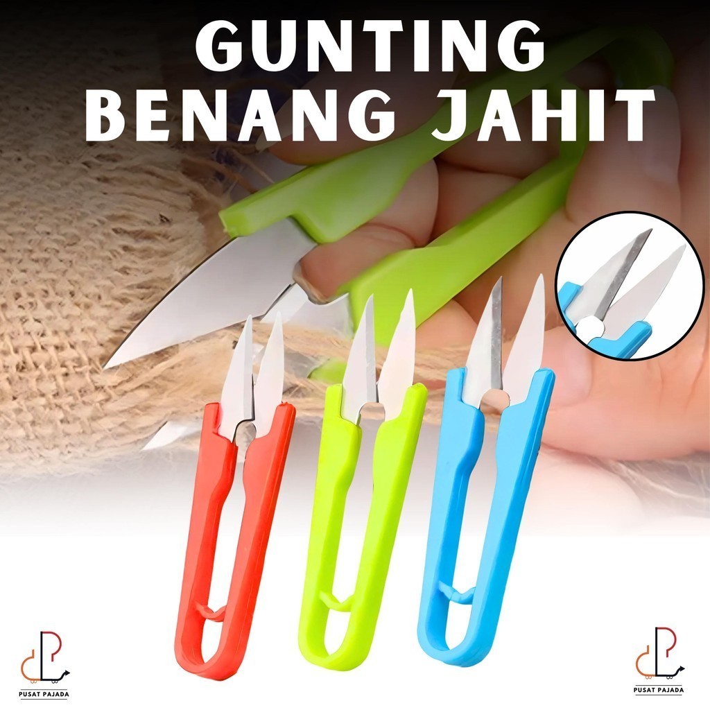 

KOM 15H GUNTING BENANG JAHIT Gunting Benang Jahit Alat Pisau Pemotong Potong Kain Cekris Menjahit