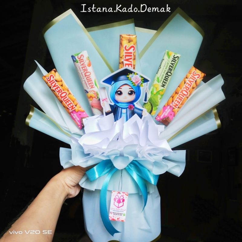 

Buket Topper Tanpa Coklat dan Pakai coklat