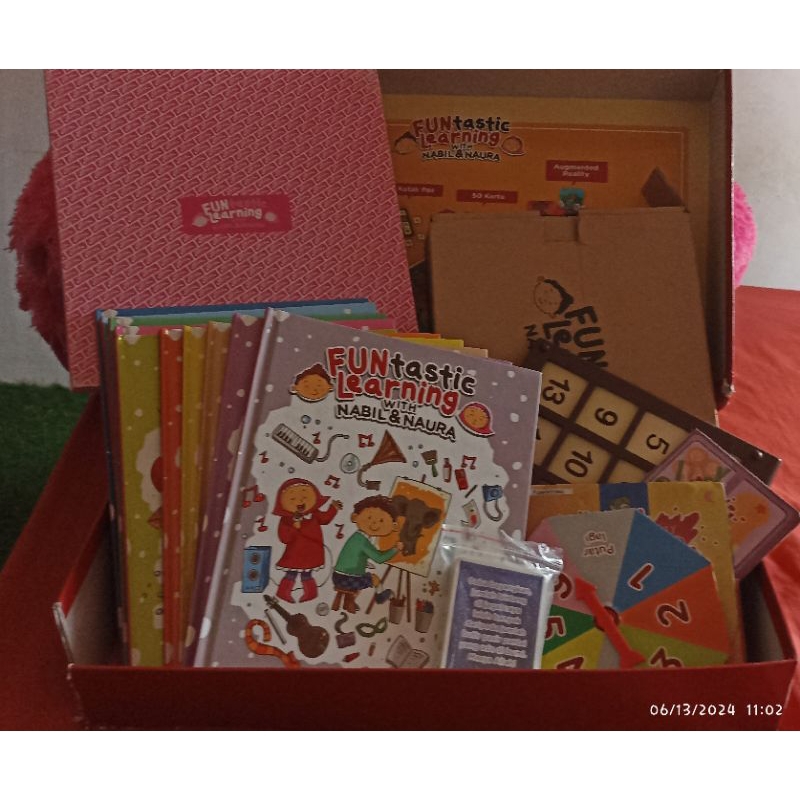 Funtastic Learning set Preloved #funtastic learning