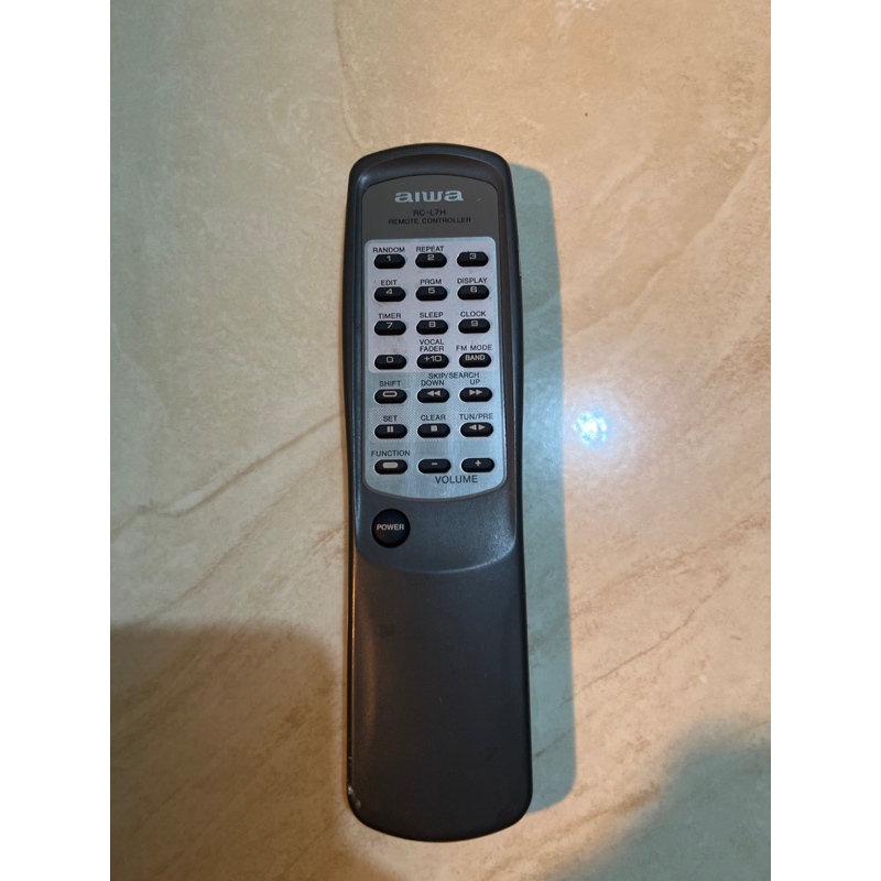 REMOTE REMOT DVD COMPO AIWA RC-L7H ORIGINAL ASLI