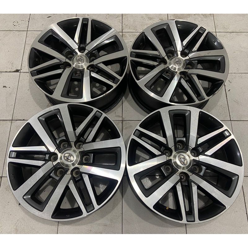 Velg Oem Fortuner Vrz Ring 18 - Pelek Copotan Fortuner Vrz R18 (Velg Saja)