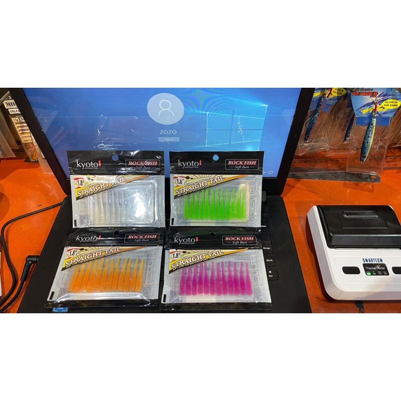 Umpan Soft Lure Kyoto Straight Tail