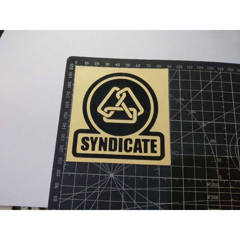 

cutting stiker syndicate