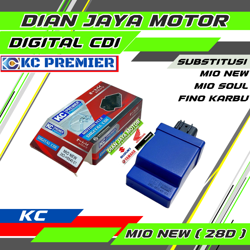 CDI Mio New Mio Soul Fino KC Premier Capasitor Discharge Ignition CDI DJM Dian Jaya Motor