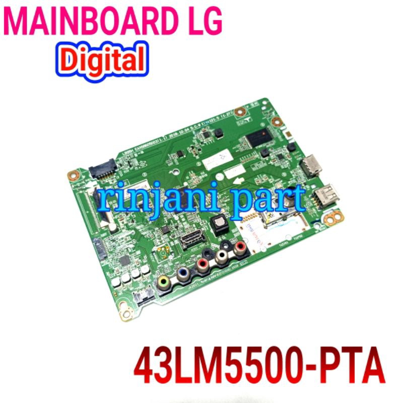 MAINBOARD TV LED LG 43LM5500-PTA MB 43LM5500-PTA