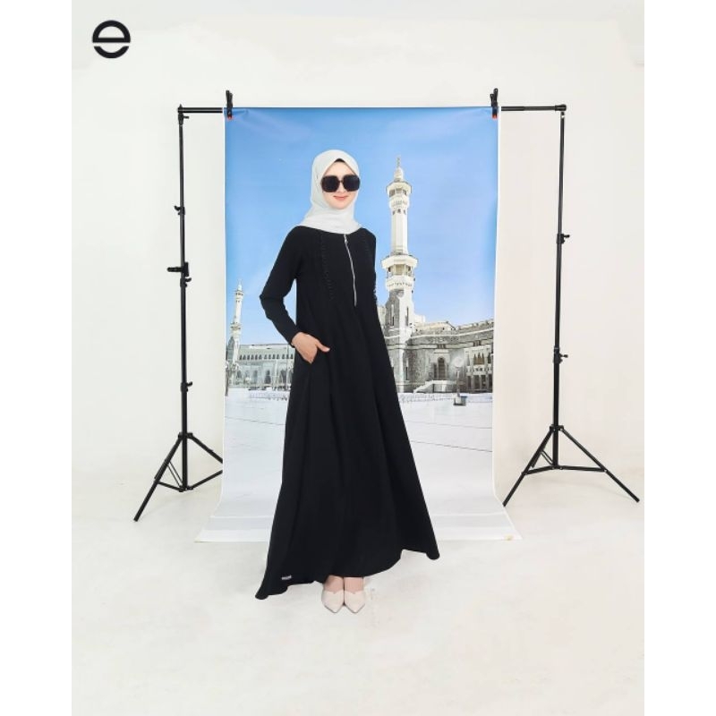 Ethica Gamis Dewasa Polos Ishami 05 Baju Muslim Wanita