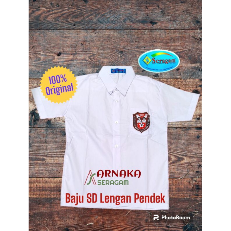 Seragam Sekolah SD Lengan Pendek Merk Seragam