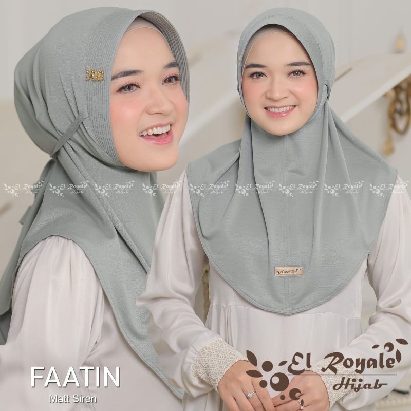 Hijab Bergo Instan FAATIN L ORIGINAL BY El Royale Hijab