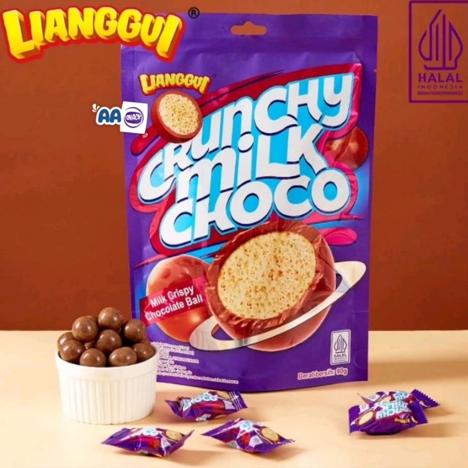 

LIANGGUI CRUNCHY MILK CHOCO POCUH 90GR