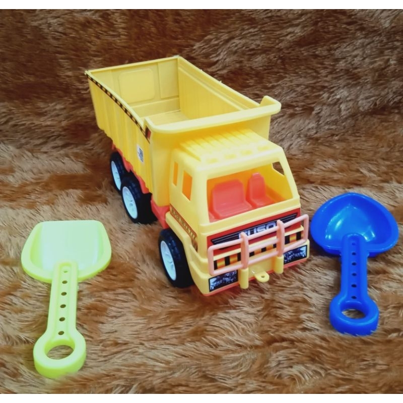 Mainan Truk pasir plastik