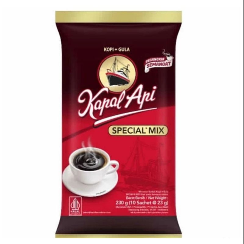 

Kapal api spesial mix 10x23gr