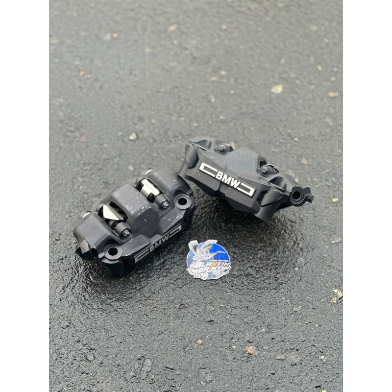 Kaliper copotan Moge BMW kiri dan kanan Original Kaliper BMW Original Kanan copotan Moge mulus