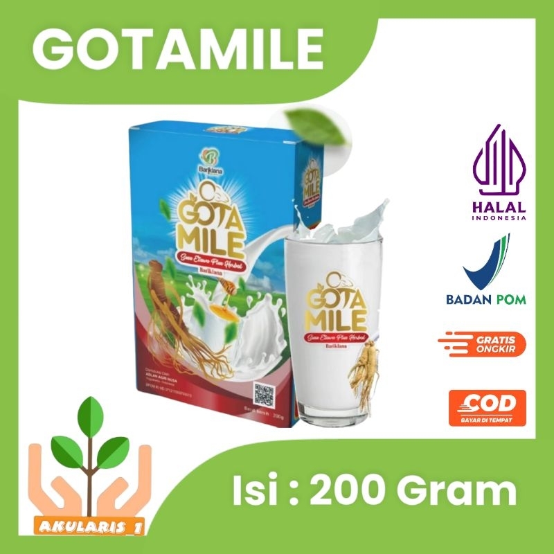

GOTAMILE SUSU ETAWA + GINGSENG